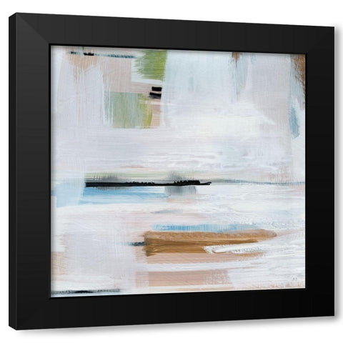 Faraway Sunset II Black Modern Wood Framed Art Print by Jill, Susan