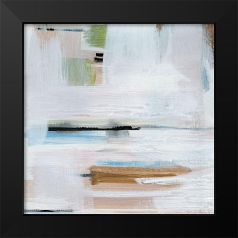 Faraway Sunset II Black Modern Wood Framed Art Print by Jill, Susan