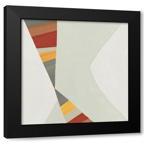 Desert Shadows II Black Modern Wood Framed Art Print with Double Matting by Jill, Susan