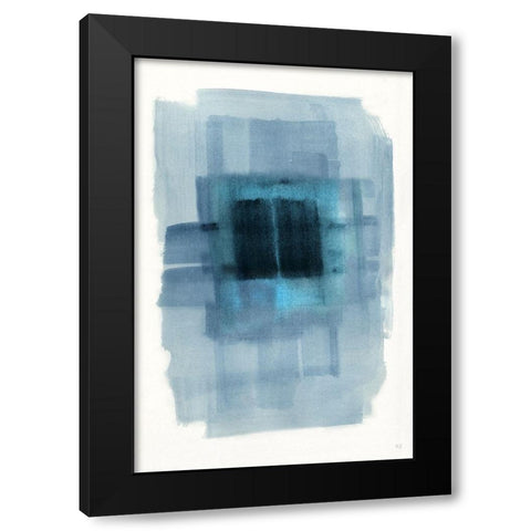 Sky II Black Modern Wood Framed Art Print with Double Matting by Jill, Susan