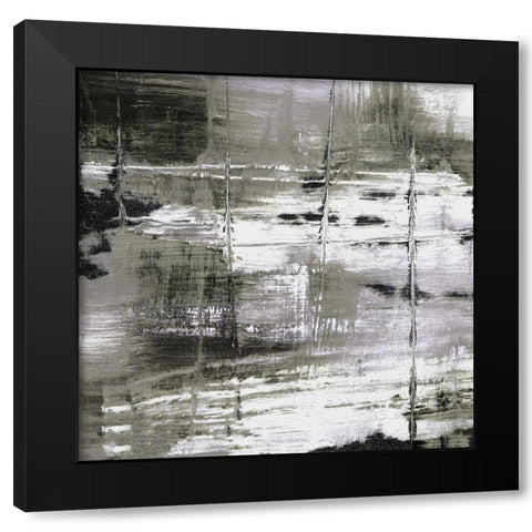 Morning Path I Black Modern Wood Framed Art Print by Jill, Susan