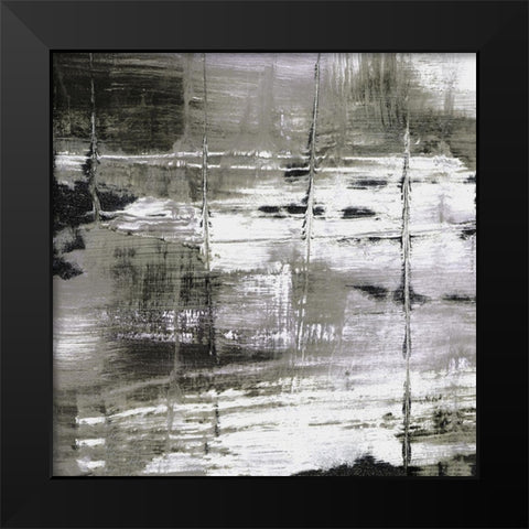 Morning Path I Black Modern Wood Framed Art Print by Jill, Susan
