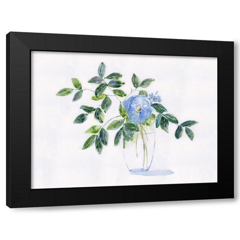 Rustic Simplicity I Black Modern Wood Framed Art Print with Double Matting by Swatland, Sally