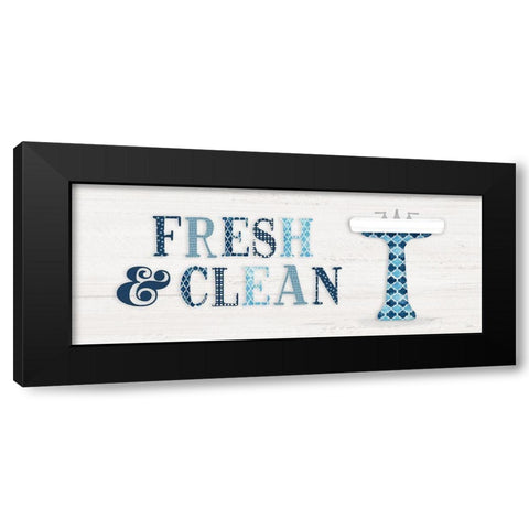 Fresh and Clean Black Modern Wood Framed Art Print with Double Matting by Carpentieri, Natalie