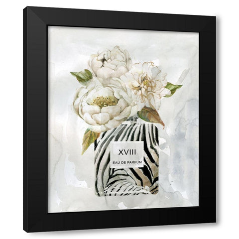 Feminine Wilds II Black Modern Wood Framed Art Print with Double Matting by Robinson, Carol