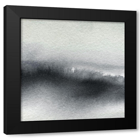 Summer Storm I Black Modern Wood Framed Art Print with Double Matting by Robinson, Carol