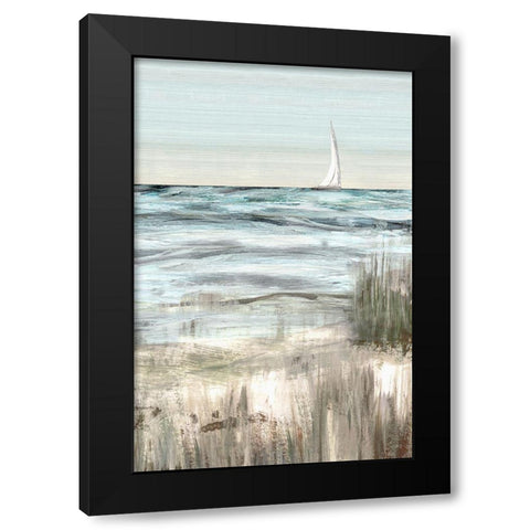Heading in Dusk II Black Modern Wood Framed Art Print with Double Matting by Jill, Susan