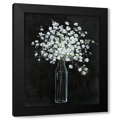 Filled with Spring Black Modern Wood Framed Art Print by Swatland, Sally