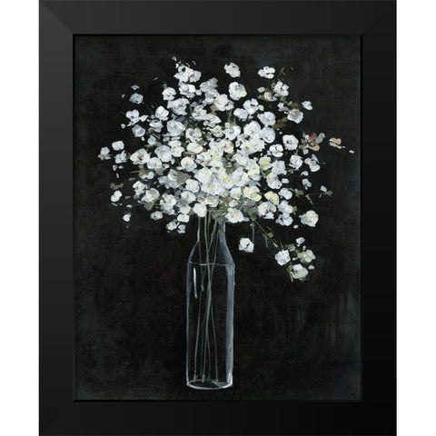 Filled with Spring Black Modern Wood Framed Art Print by Swatland, Sally