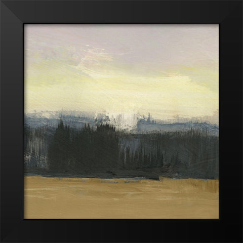 Mountain Frost II Black Modern Wood Framed Art Print by Jill, Susan