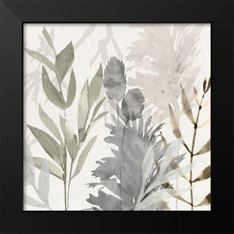 Shadow Woods II Black Modern Wood Framed Art Print by Jill, Susan