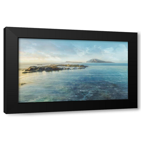 Faraway Black Modern Wood Framed Art Print by Calascibetta, Mike