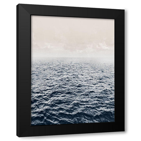 Across the Pond Black Modern Wood Framed Art Print by Calascibetta, Mike