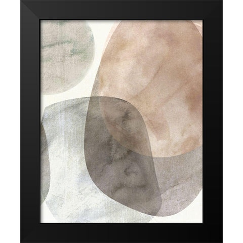 Right Object II Black Modern Wood Framed Art Print by Robinson, Carol