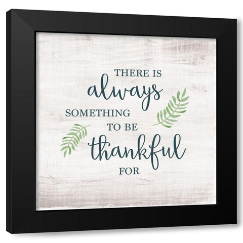 Always Something Black Modern Wood Framed Art Print by Murray, Amanda