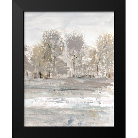 Meadows Edge I Black Modern Wood Framed Art Print by Jill, Susan