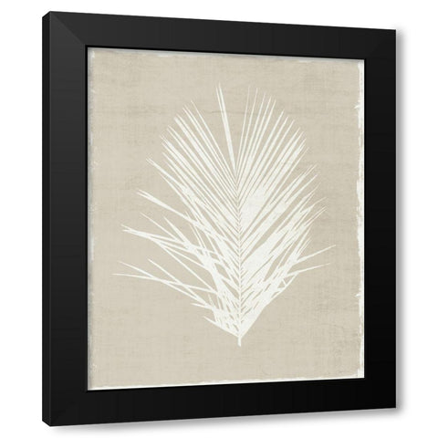 Palm Oasis II Black Modern Wood Framed Art Print by Carpentieri, Natalie
