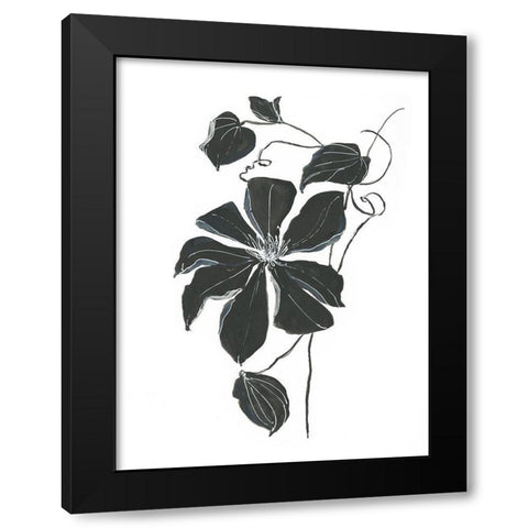 Midnight Climber I Black Modern Wood Framed Art Print with Double Matting by Swatland, Sally