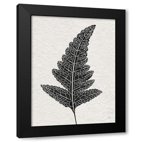 Forest Fern I Black Modern Wood Framed Art Print by Jill, Susan