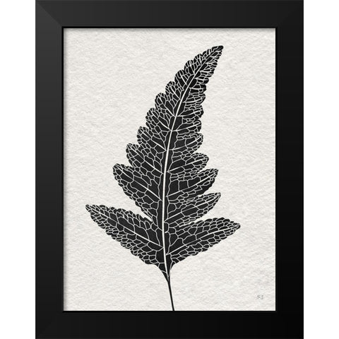 Forest Fern I Black Modern Wood Framed Art Print by Jill, Susan