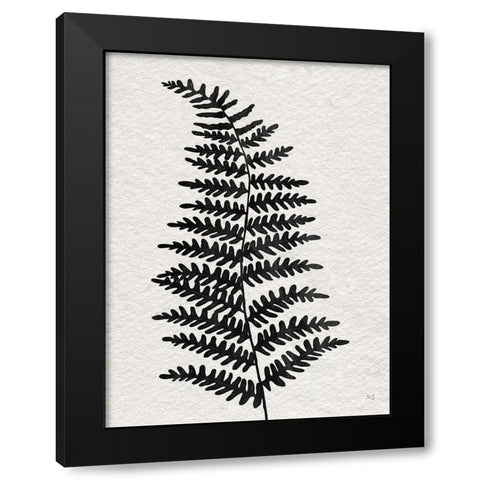 Forest Fern II Black Modern Wood Framed Art Print by Jill, Susan