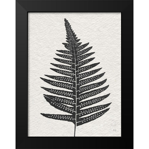 Forest Fern IV Black Modern Wood Framed Art Print by Jill, Susan