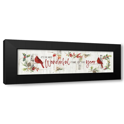 Its The Most Wonderful Black Modern Wood Framed Art Print with Double Matting by Swatland, Sally