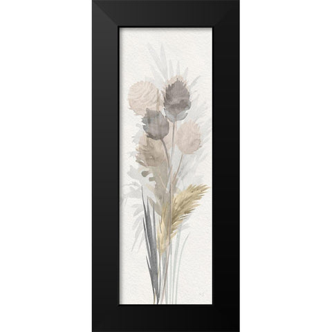Cattail Road II Black Modern Wood Framed Art Print by Jill, Susan