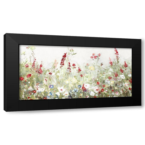 Sweet Spring Black Modern Wood Framed Art Print with Double Matting by Swatland, Sally