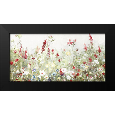 Sweet Spring Black Modern Wood Framed Art Print by Swatland, Sally