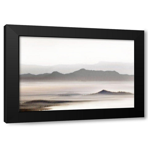 West Fjord Black Modern Wood Framed Art Print by Delimont, Danita