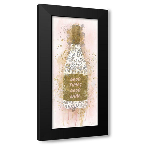 Good Times Black Modern Wood Framed Art Print by Carpentieri, Natalie