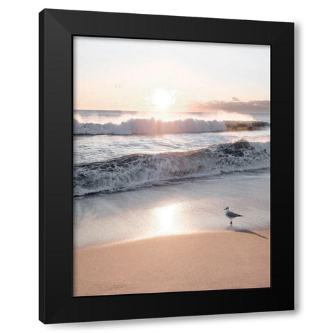 Morning Contemplation Black Modern Wood Framed Art Print with Double Matting by Carpentieri, Natalie