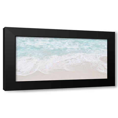 Coastline Tide Black Modern Wood Framed Art Print with Double Matting by Carpentieri, Natalie