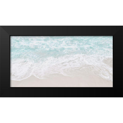 Coastline Tide Black Modern Wood Framed Art Print by Carpentieri, Natalie