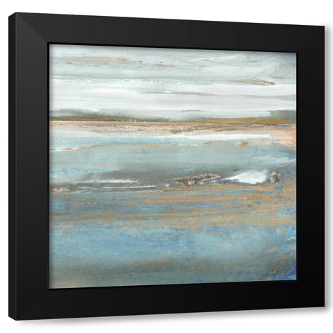 White Roe Morning II Black Modern Wood Framed Art Print by Jill, Susan