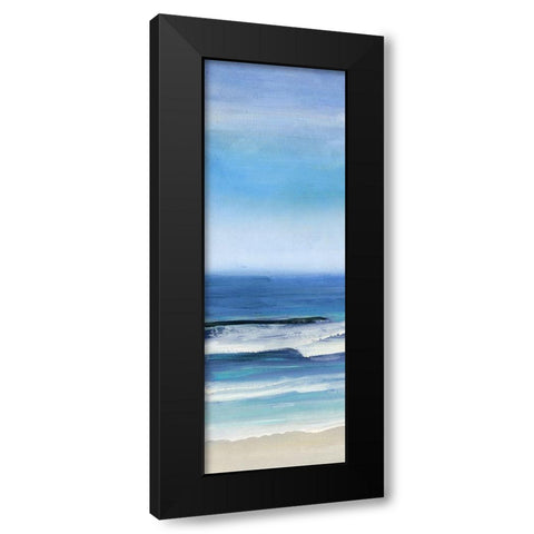 Breaking Waves I Black Modern Wood Framed Art Print with Double Matting by Swatland, Sally