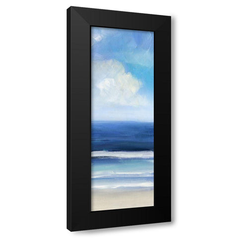 Breaking Waves III Black Modern Wood Framed Art Print with Double Matting by Swatland, Sally