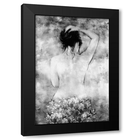 Morning Reflections Black Modern Wood Framed Art Print by Orme, E. Anthony