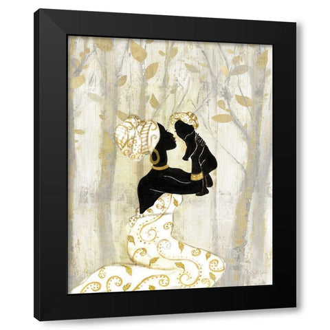 The Next Generation of Me Black Modern Wood Framed Art Print with Double Matting by Tava Studios