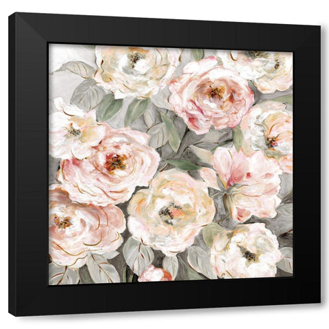 Bold Garden Black Modern Wood Framed Art Print by Robinson, Carol