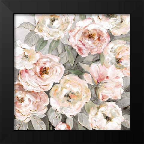 Bold Garden Black Modern Wood Framed Art Print by Robinson, Carol