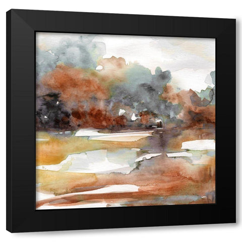 Sandstone and Sediment I Black Modern Wood Framed Art Print with Double Matting by Robinson, Carol