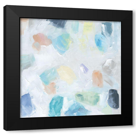 Washed Ashore II Black Modern Wood Framed Art Print with Double Matting by Swatland, Sally