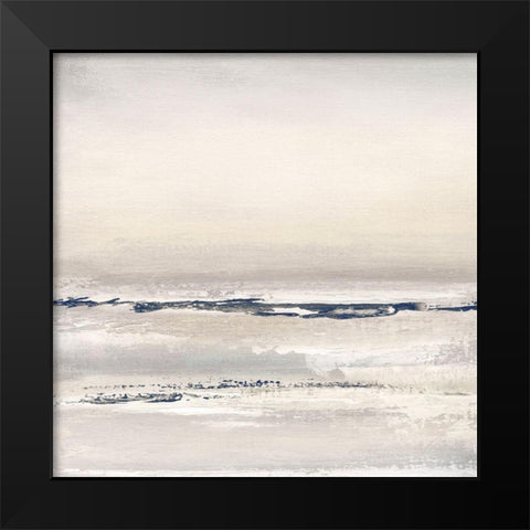 Distant Fog I Black Modern Wood Framed Art Print by Tava Studios