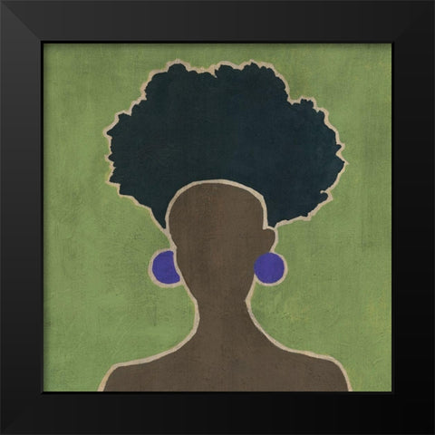 Unity II Black Modern Wood Framed Art Print by Robinson, Carol