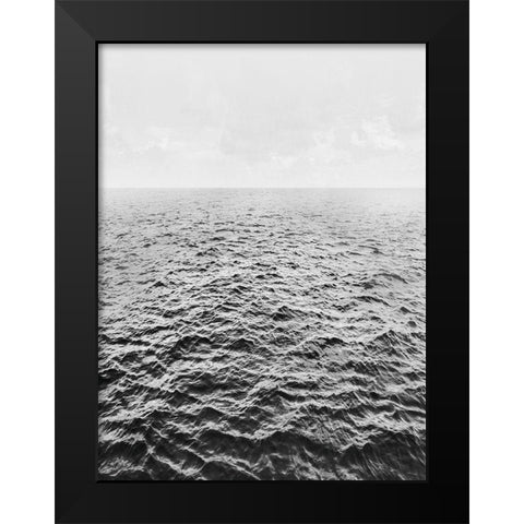 Rolling In Black Modern Wood Framed Art Print by Calascibetta, Mike