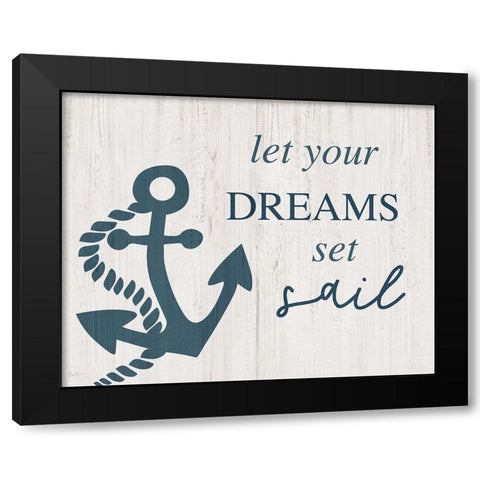 Dreams Set Black Modern Wood Framed Art Print with Double Matting by Carpentieri, Natalie