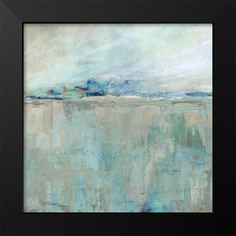 Colors of the Sea Black Modern Wood Framed Art Print by Robinson, Carol