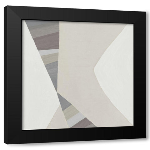 Soft Desert Shadows II Black Modern Wood Framed Art Print by Jill, Susan
